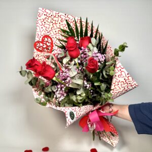 6 ROSES SANT VALENTI